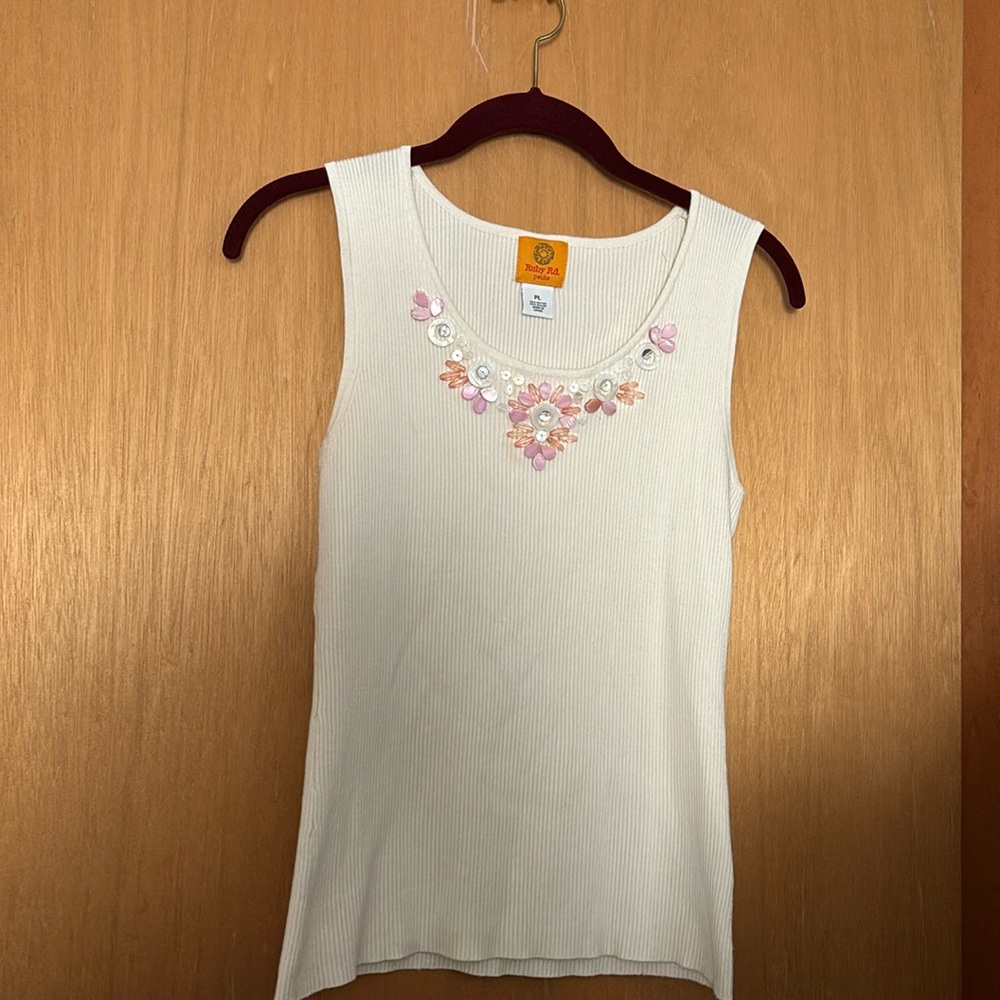 Ruby Rd. Tank top Sz PL. - Picture 1 of 4